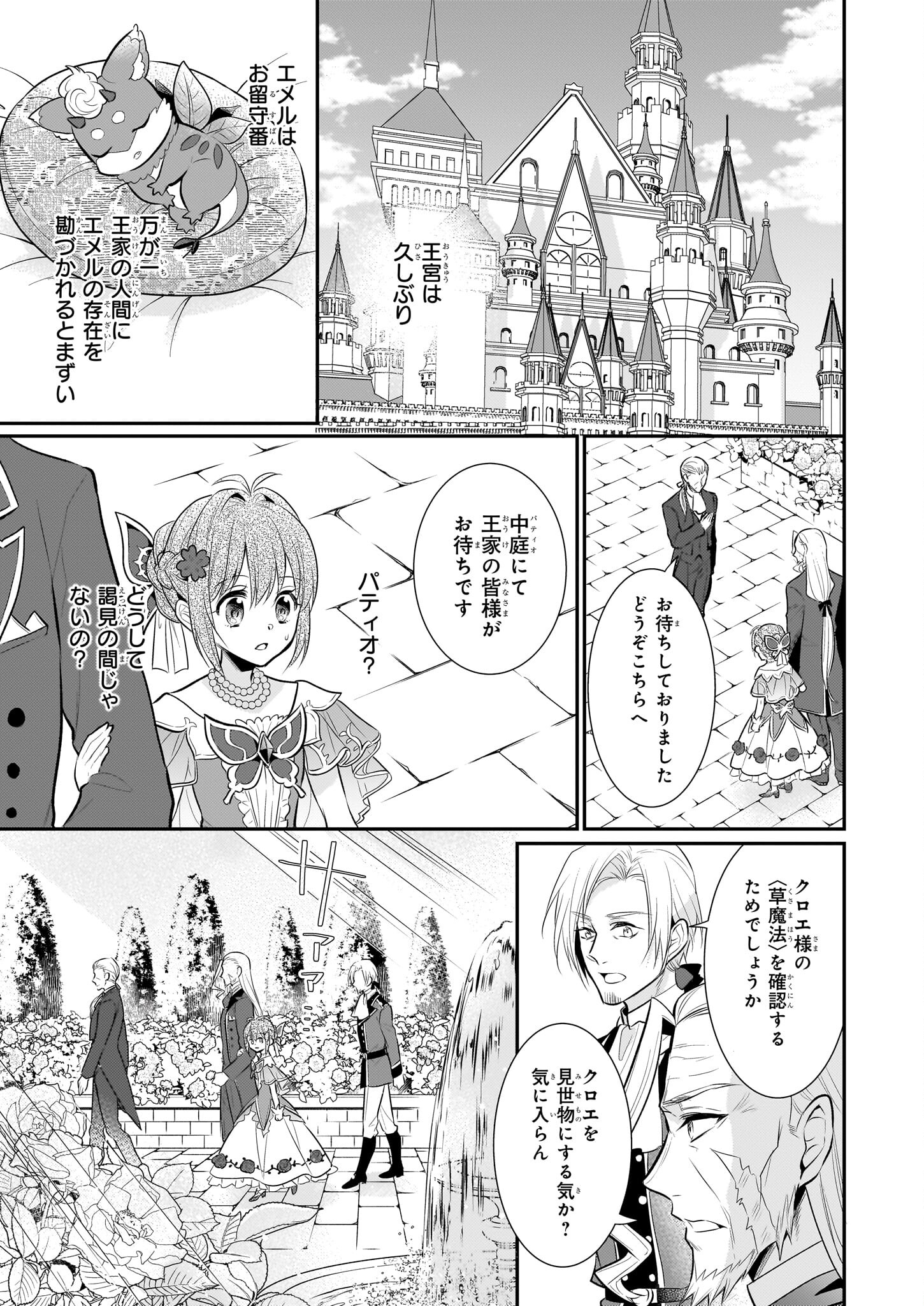 草魔法師クロエの二度目の人生 自由になって子ドラゴンとレベルMAX薬師ライフ 第12話 - Page 5