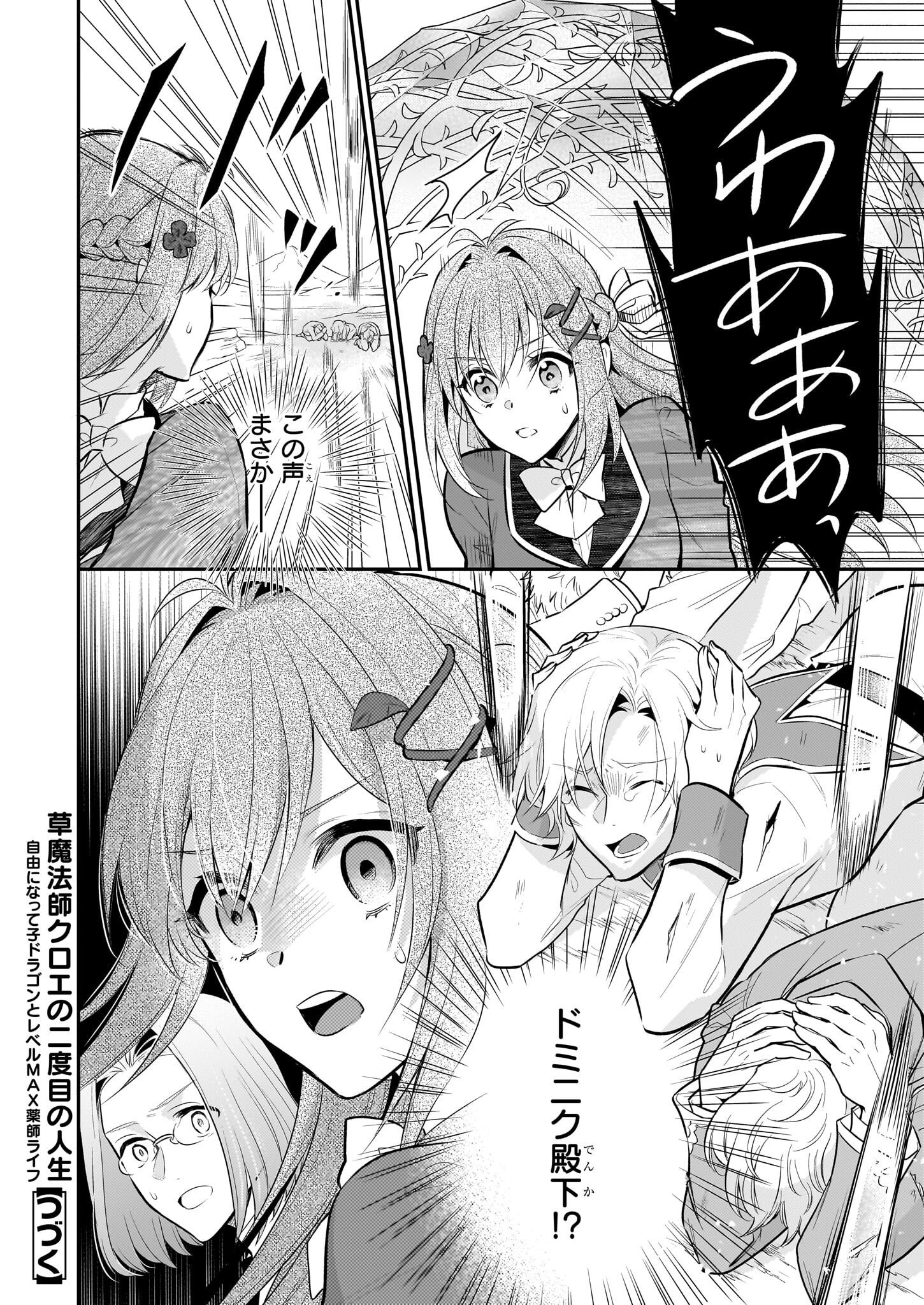 草魔法師クロエの二度目の人生 自由になって子ドラゴンとレベルMAX薬師ライフ 第20話 - Page 26