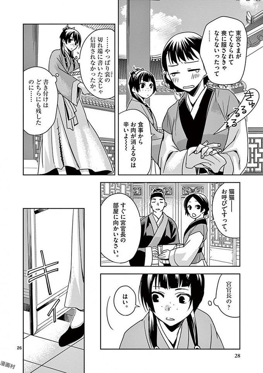 薬屋のひとりごと(KURATAMi 第1話 - Page 26