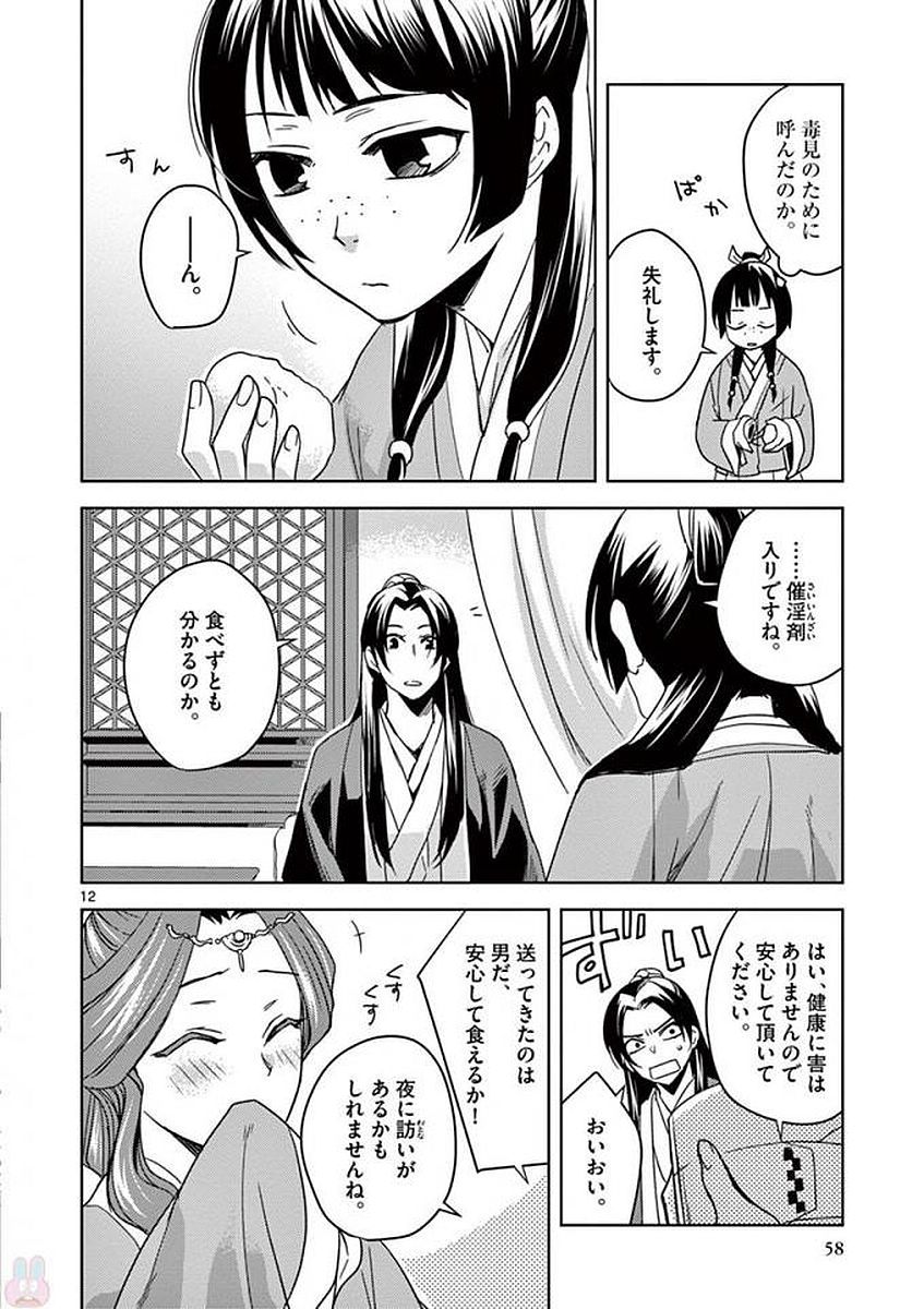 薬屋のひとりごと(KURATAMi 第2話 - Page 12