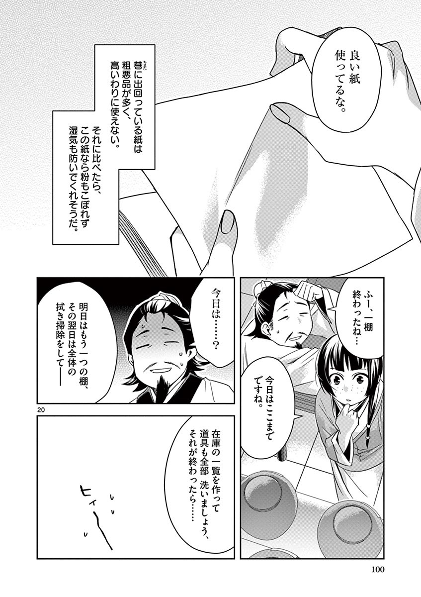 薬屋のひとりごと(KURATAMi 第25話 - Page 20