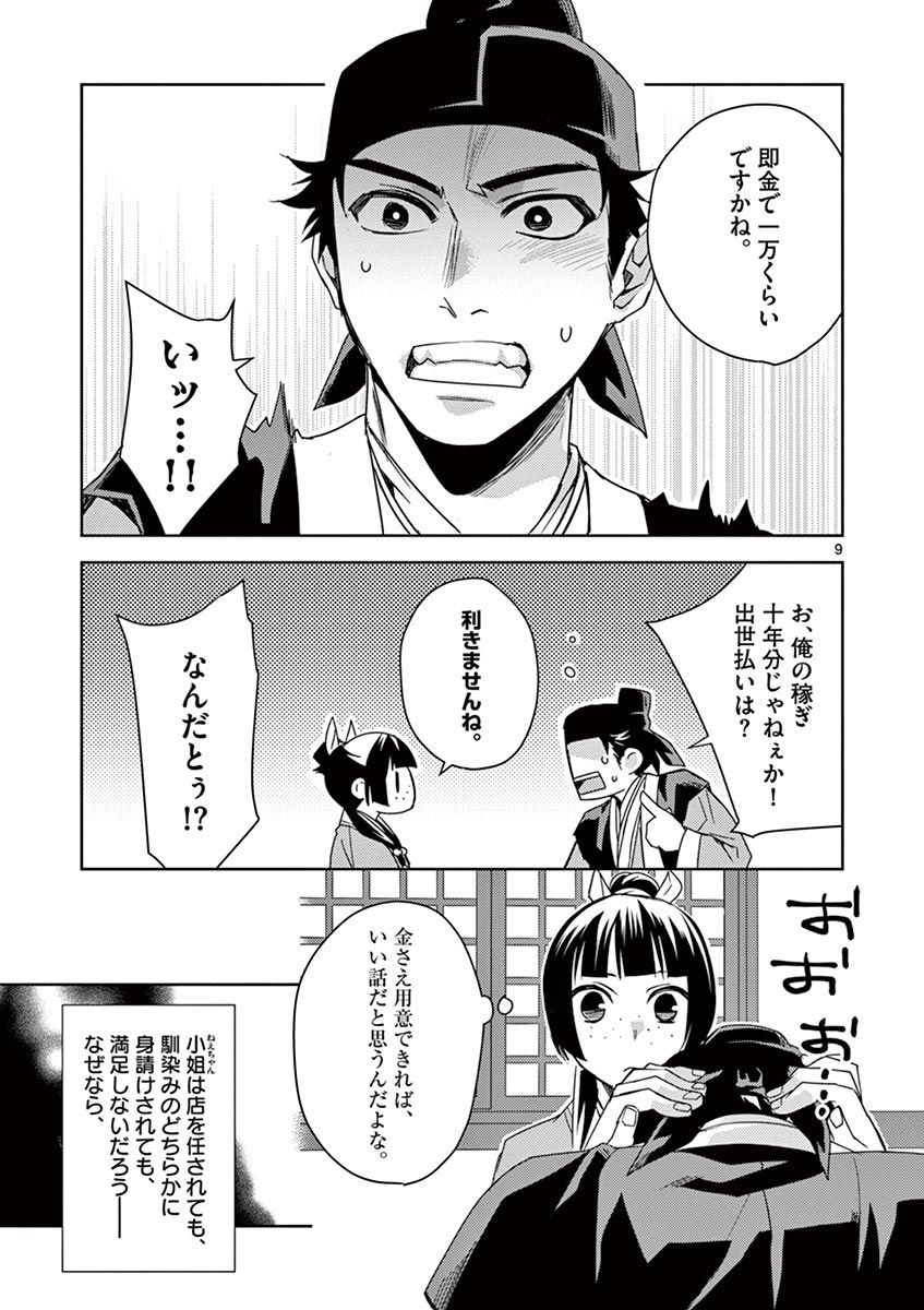 薬屋のひとりごと(KURATAMi 第26話 - Page 9