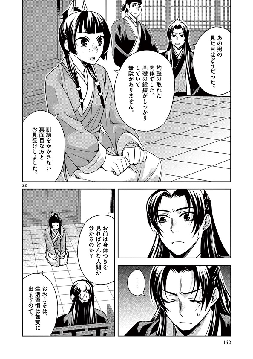 薬屋のひとりごと(KURATAMi 第26話 - Page 22