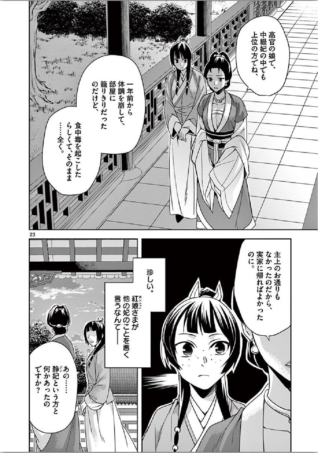 薬屋のひとりごと(KURATAMi 第34話 - Page 23