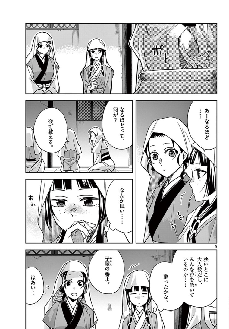 薬屋のひとりごと(KURATAMi 第48.1話 - Page 9