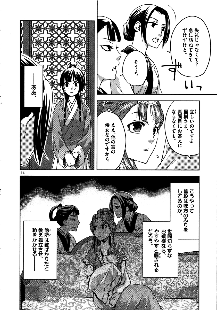 薬屋のひとりごと～猫猫の後宮謎解き手帳～ The Apothecarys Monologue (KURATA Minoji) 第11話 - Page 15