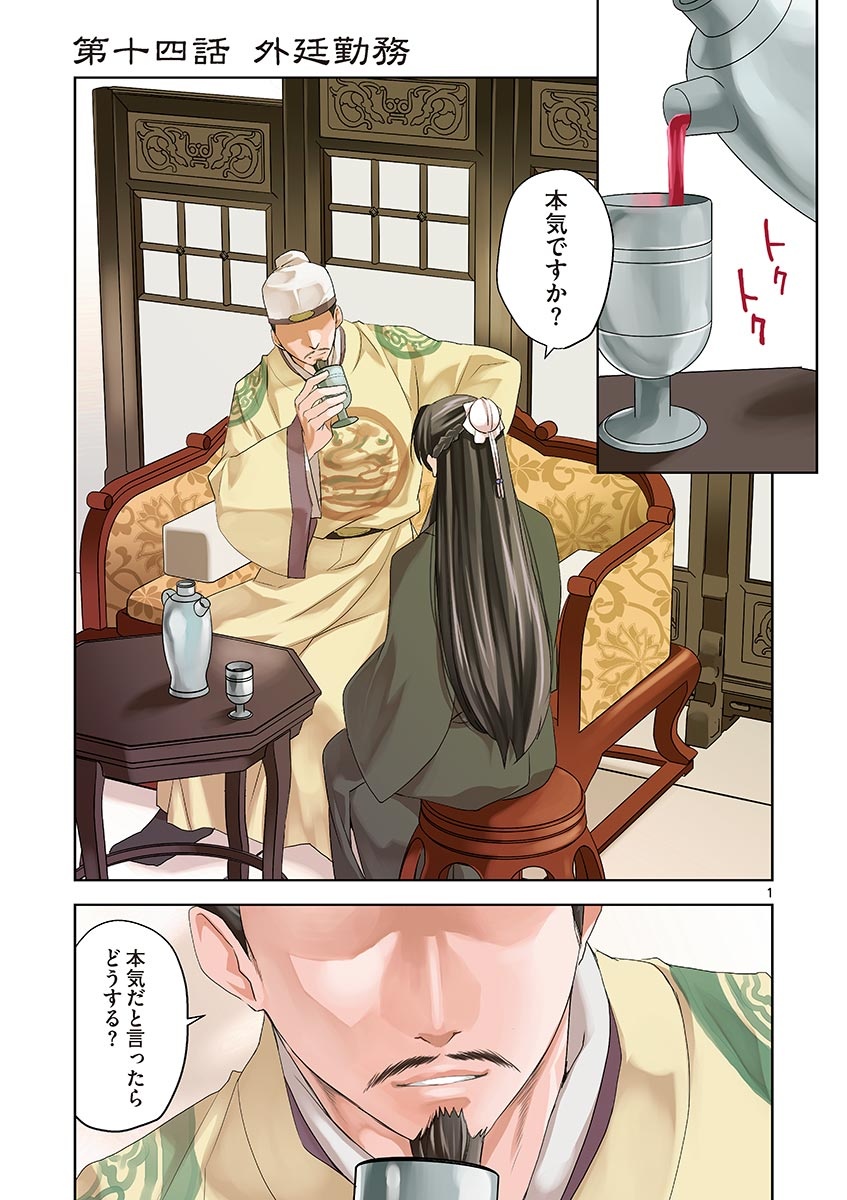 薬屋のひとりごと～猫猫の後宮謎解き手帳～ The Apothecarys Monologue (KURATA Minoji) 第14話 - Page 1