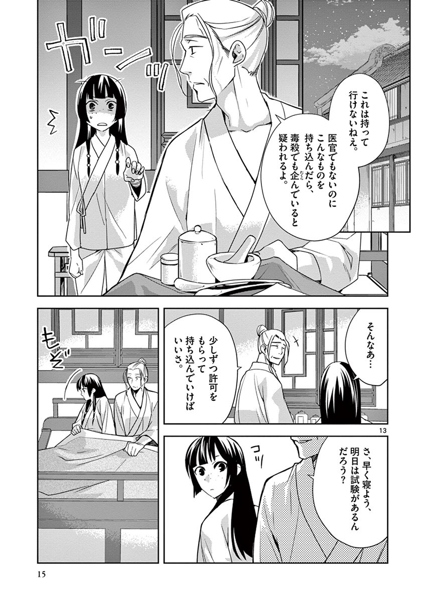 薬屋のひとりごと～猫猫の後宮謎解き手帳～ The Apothecarys Monologue (KURATA Minoji) 第14話 - Page 13