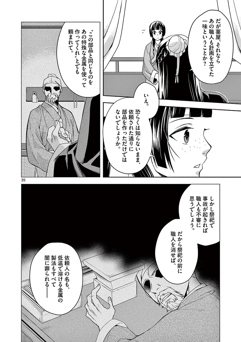 薬屋のひとりごと～猫猫の後宮謎解き手帳～ The Apothecarys Monologue (KURATA Minoji) 第23話 - Page 32