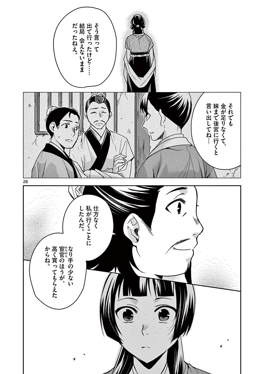 薬屋のひとりごと～猫猫の後宮謎解き手帳～ The Apothecarys Monologue (KURATA Minoji) 第25話 - Page 29