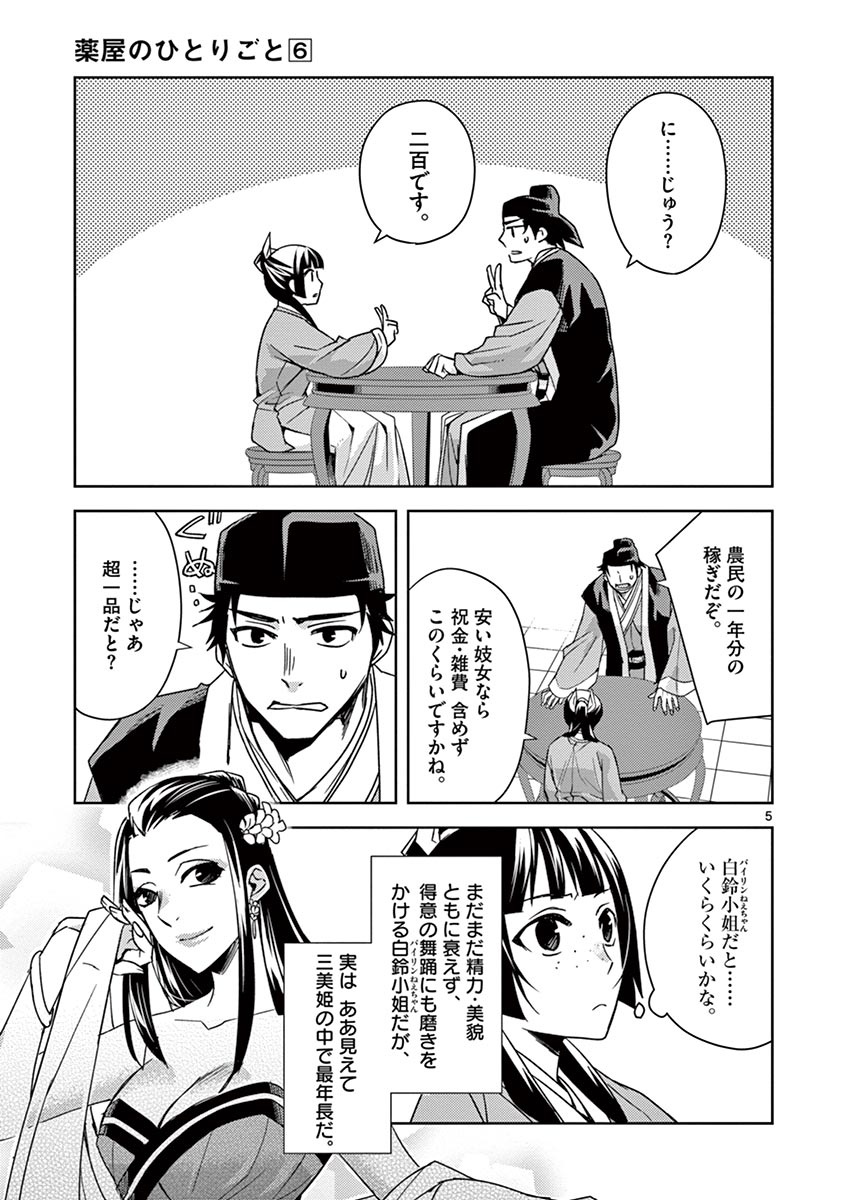 薬屋のひとりごと～猫猫の後宮謎解き手帳～ The Apothecarys Monologue (KURATA Minoji) 第26話 - Page 5