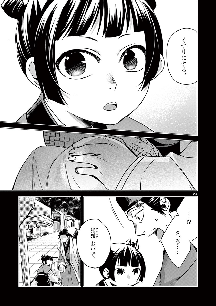 薬屋のひとりごと～猫猫の後宮謎解き手帳～ The Apothecarys Monologue (KURATA Minoji) 第29話 - Page 23