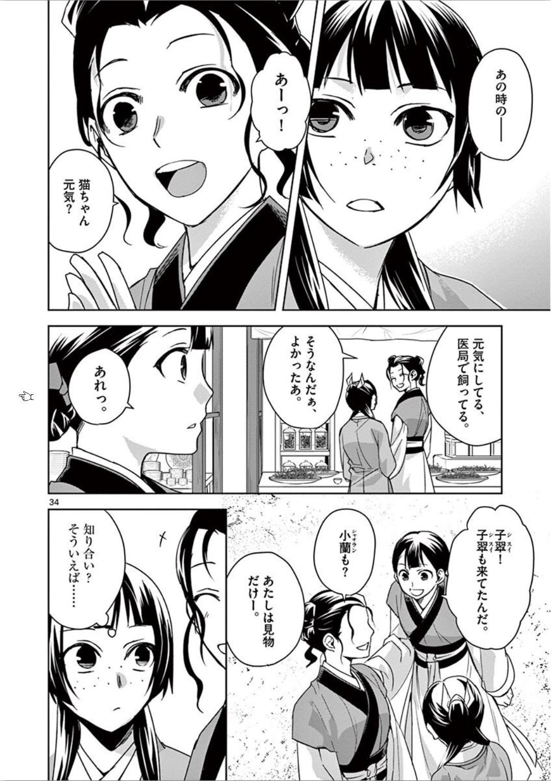 薬屋のひとりごと～猫猫の後宮謎解き手帳～ The Apothecarys Monologue (KURATA Minoji) 第32話 - Page 35