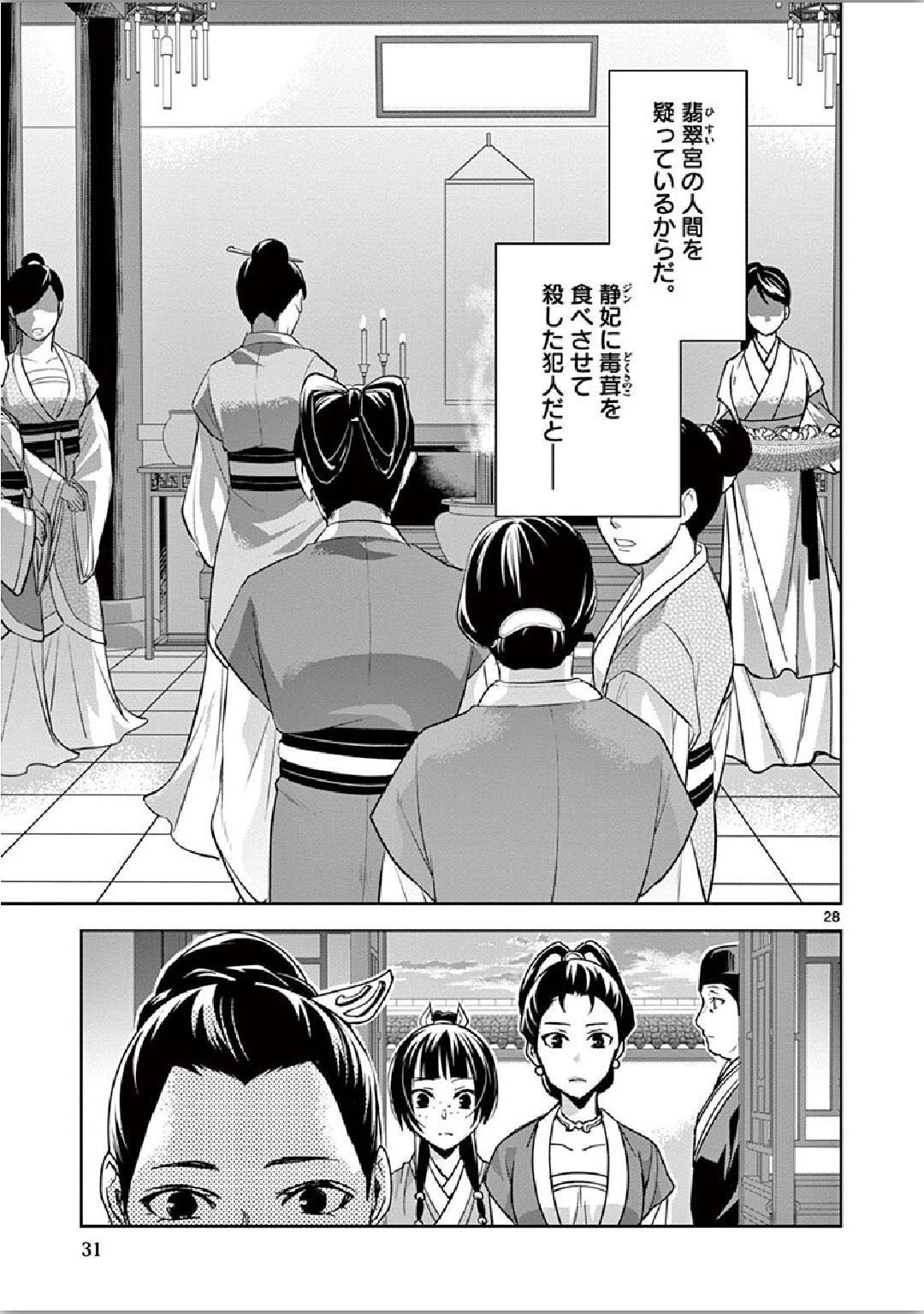 薬屋のひとりごと～猫猫の後宮謎解き手帳～ The Apothecarys Monologue (KURATA Minoji) 第34話 - Page 29