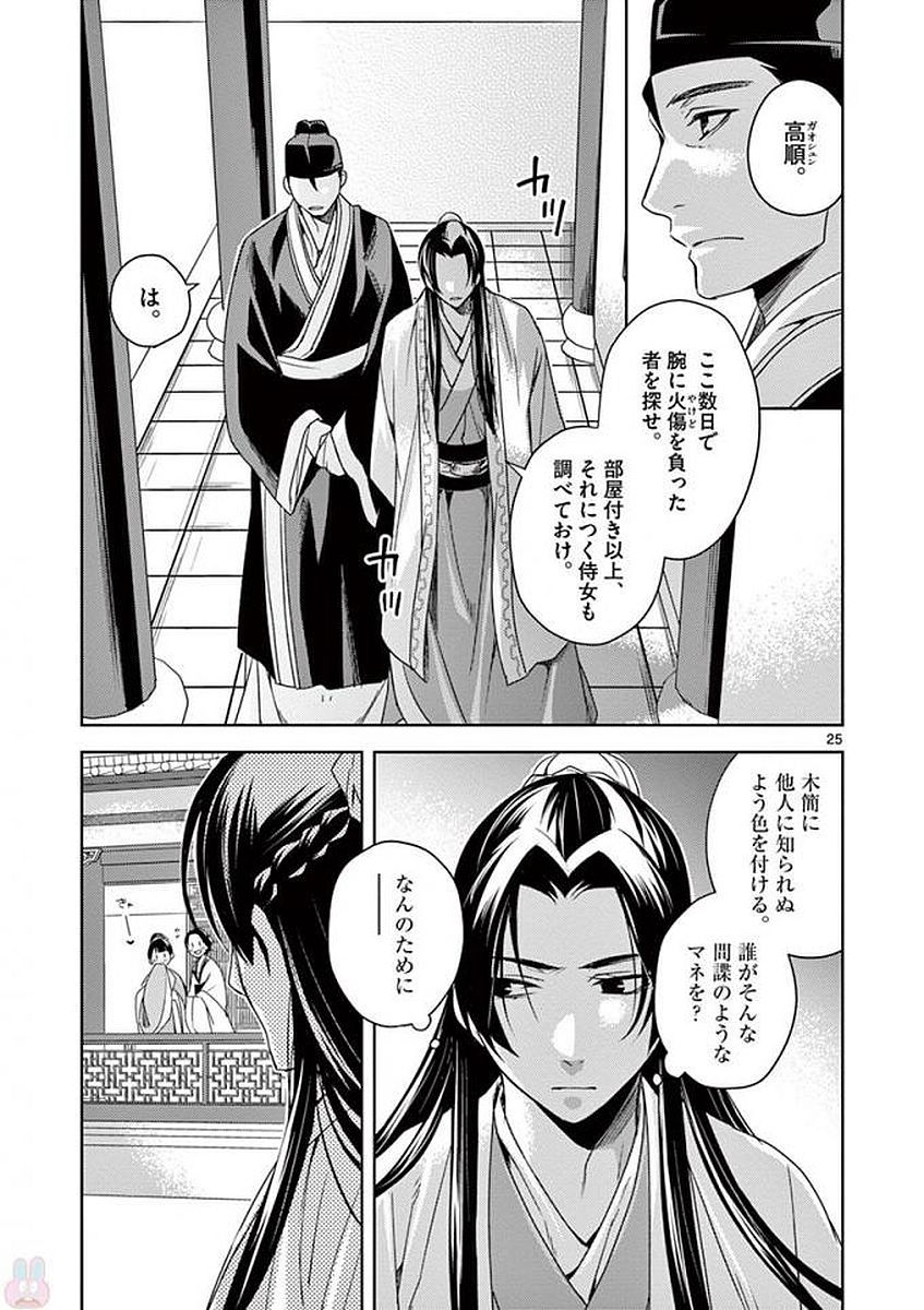 薬屋のひとりごと～猫猫の後宮謎解き手帳～ The Apothecarys Monologue (KURATA Minoji) 第4話 - Page 25