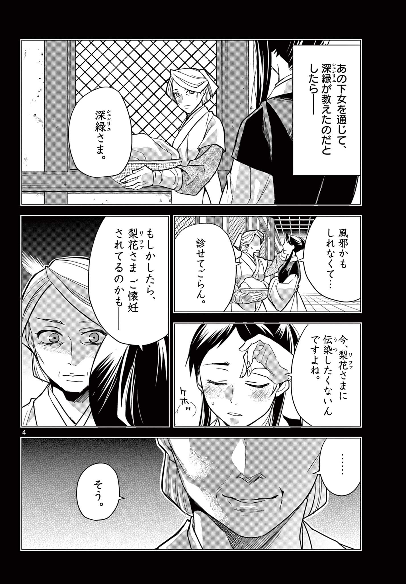 薬屋のひとりごと～猫猫の後宮謎解き手帳～ The Apothecarys Monologue (KURATA Minoji) 第60.1話 - Page 4