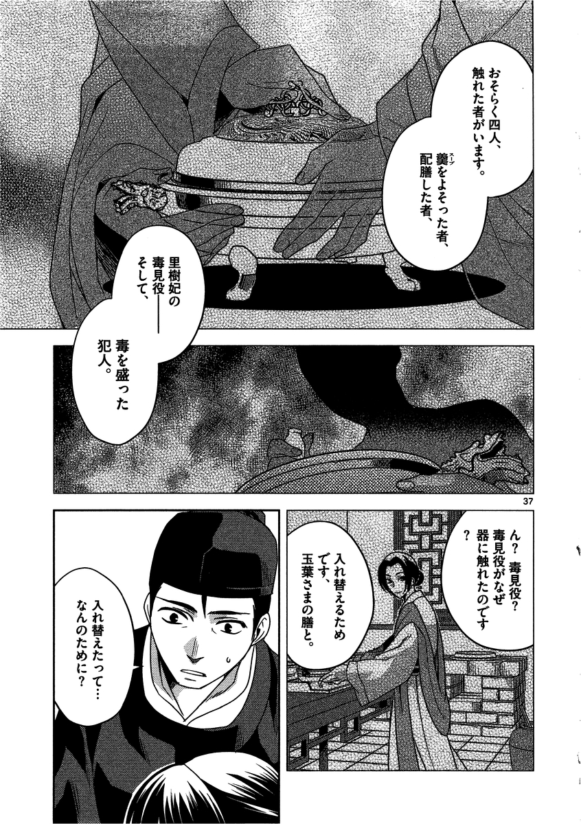 薬屋のひとりごと～猫猫の後宮謎解き手帳～ The Apothecarys Monologue (KURATA Minoji) 第7話 - Page 37