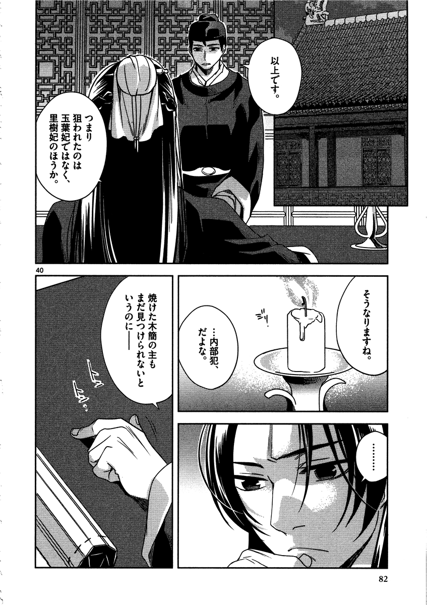 薬屋のひとりごと～猫猫の後宮謎解き手帳～ The Apothecarys Monologue (KURATA Minoji) 第7話 - Page 40