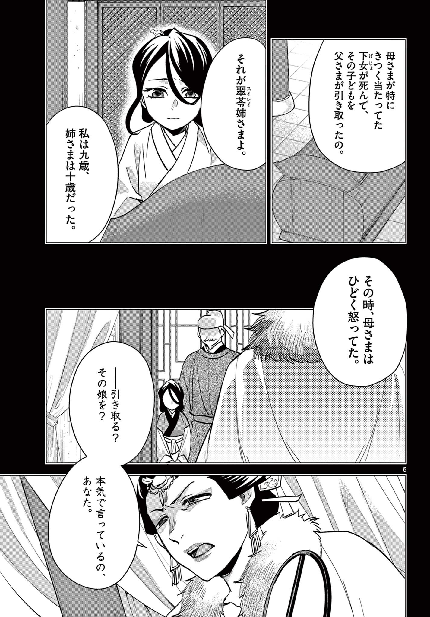 薬屋のひとりごと～猫猫の後宮謎解き手帳～ The Apothecarys Monologue (KURATA Minoji) 第73話 - Page 6