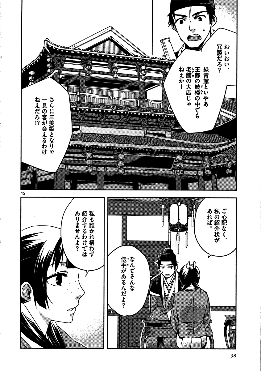 薬屋のひとりごと～猫猫の後宮謎解き手帳～ The Apothecarys Monologue (KURATA Minoji) 第8話 - Page 12