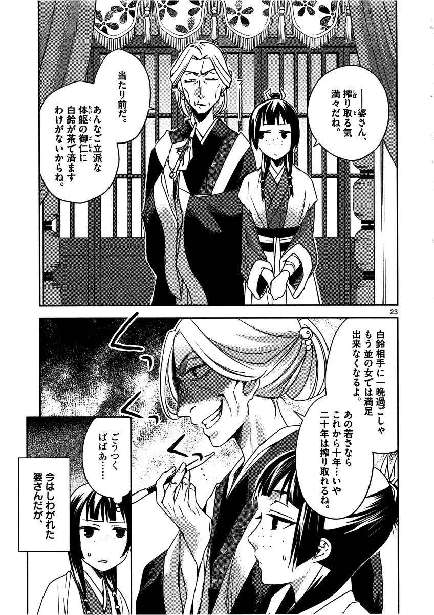 薬屋のひとりごと～猫猫の後宮謎解き手帳～ The Apothecarys Monologue (KURATA Minoji) 第8話 - Page 23