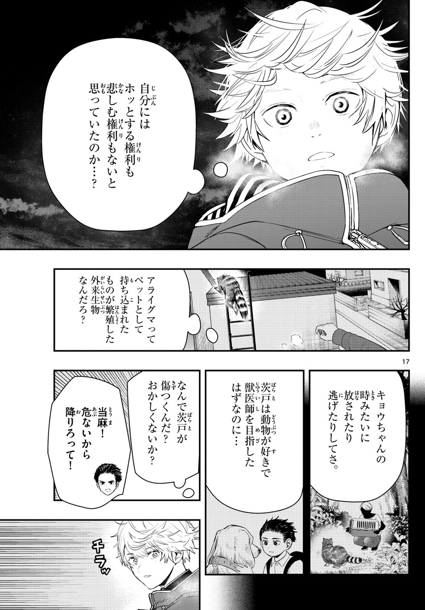 ラストカルテ-法獣医学者当麻健匠の記憶- 第13話 - Page 17