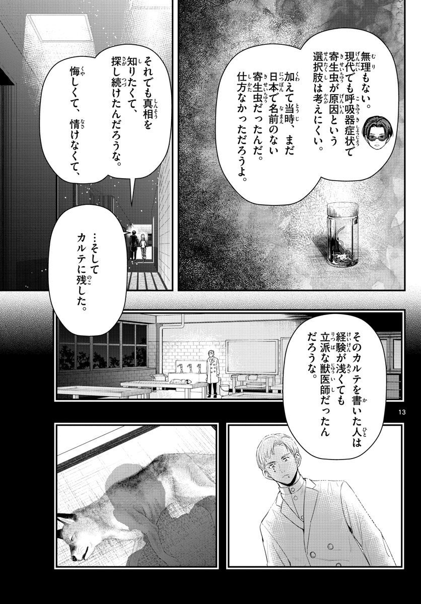 ラストカルテ-法獣医学者当麻健匠の記憶- 第25話 - Page 13