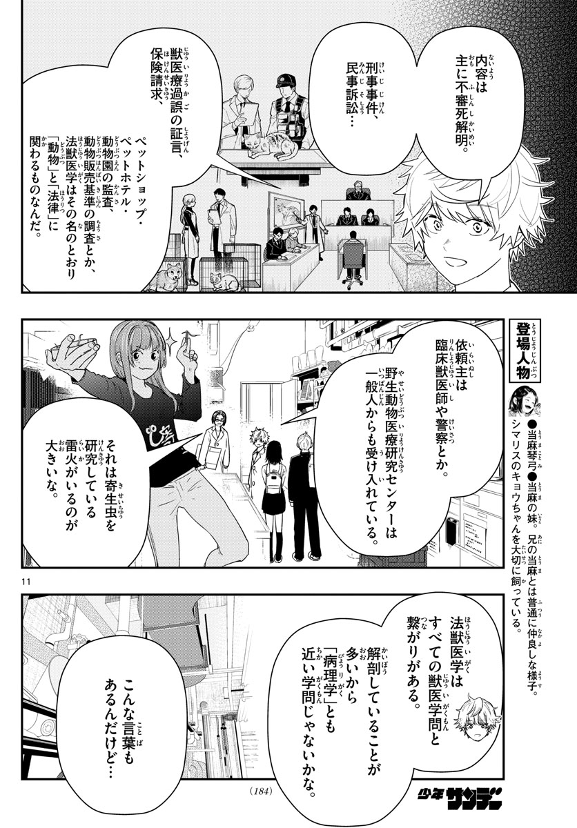 ラストカルテ-法獣医学者当麻健匠の記憶- 第50話 - Page 12