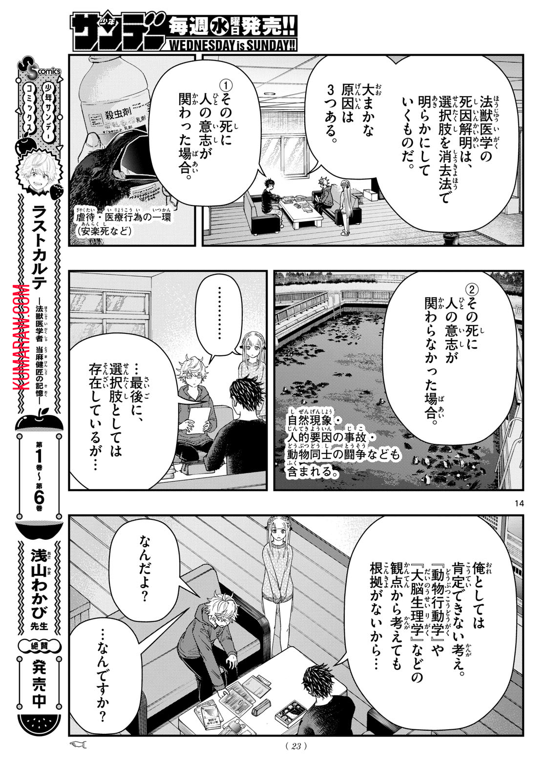 ラストカルテ-法獣医学者当麻健匠の記憶- 第82話 - Page 14