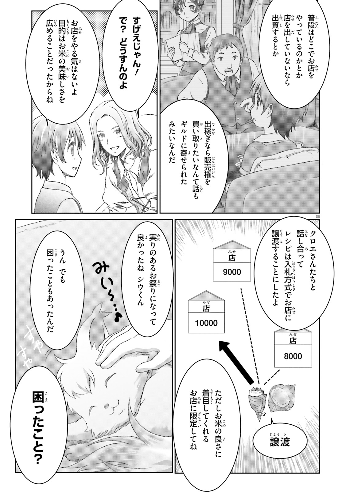 魔法使いで引きこもり？～モフモフ以外とも心を通わせよう物語～ 第17話 - Page 5