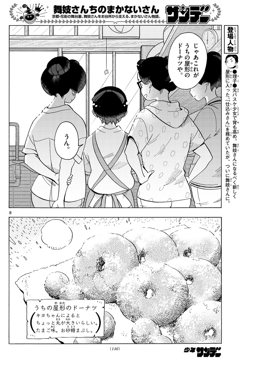 舞妓さんちのまかないさん 第210話 - Page 8