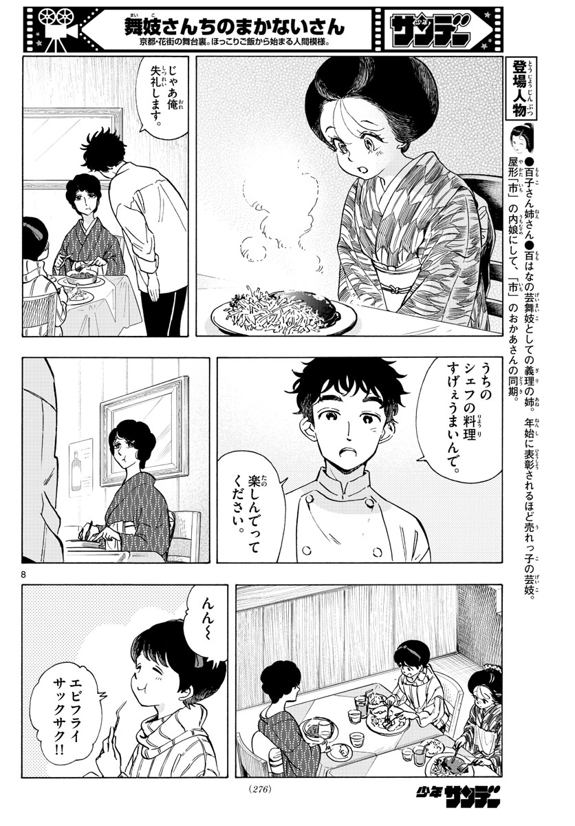 舞妓さんちのまかないさん 第263話 - Page 8