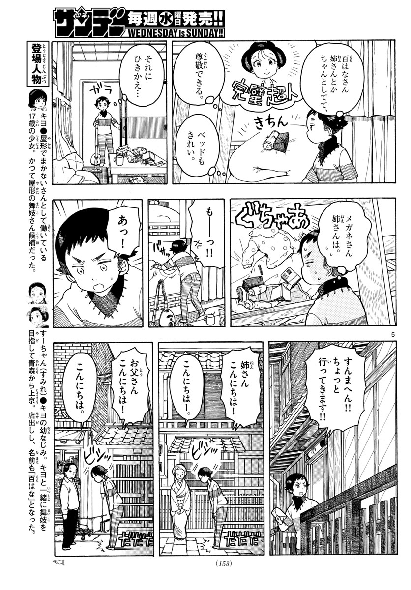 舞妓さんちのまかないさん 第93話 - Page 5