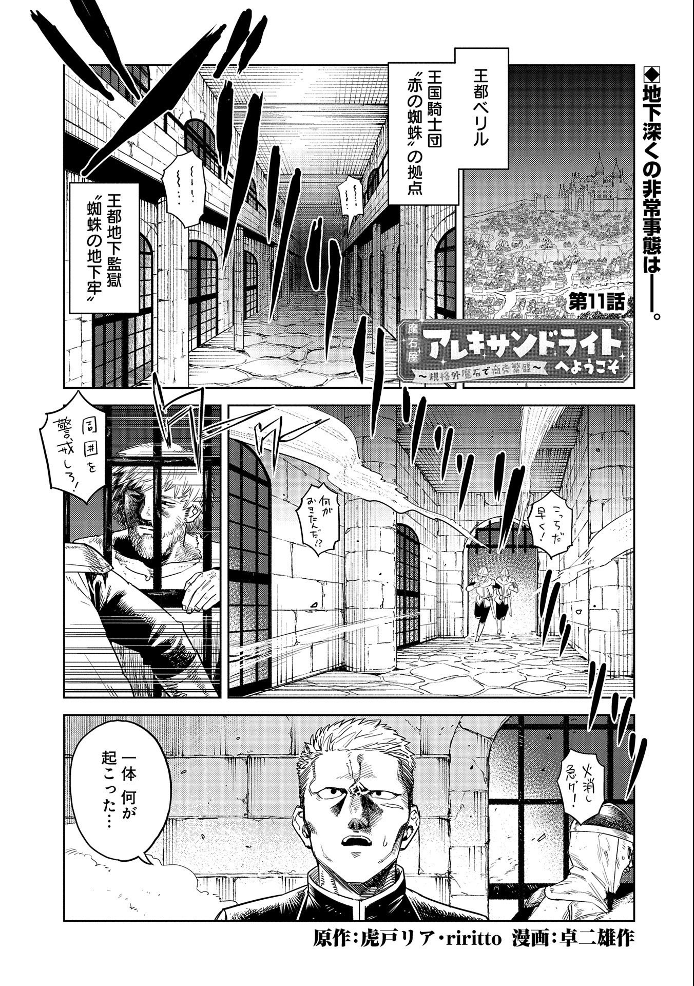 魔石屋アレキサンドライトへようこそ～規格外魔石で商売繁盛～ 第11話 - Page 1