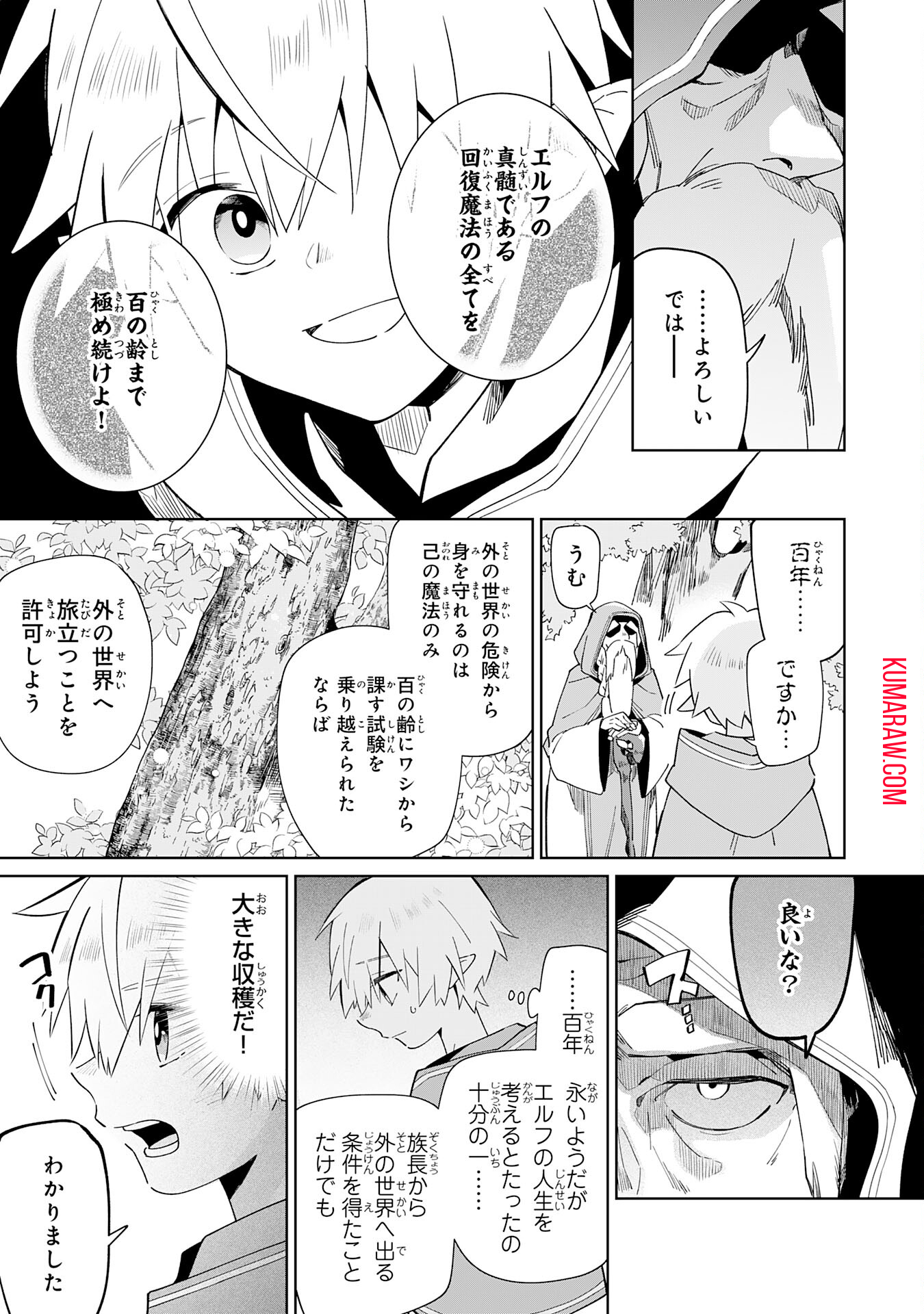 魔術を極めて旅に出た転生エルフ、持て余した寿命で生ける伝説となる 第1話 - Page 13