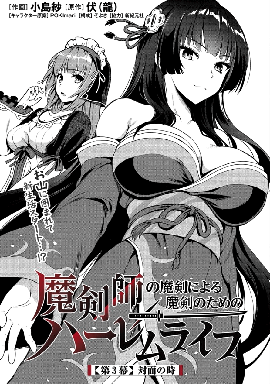 魔剣師の魔剣による魔剣のためのハーレムライフ 第3話 - Page 1