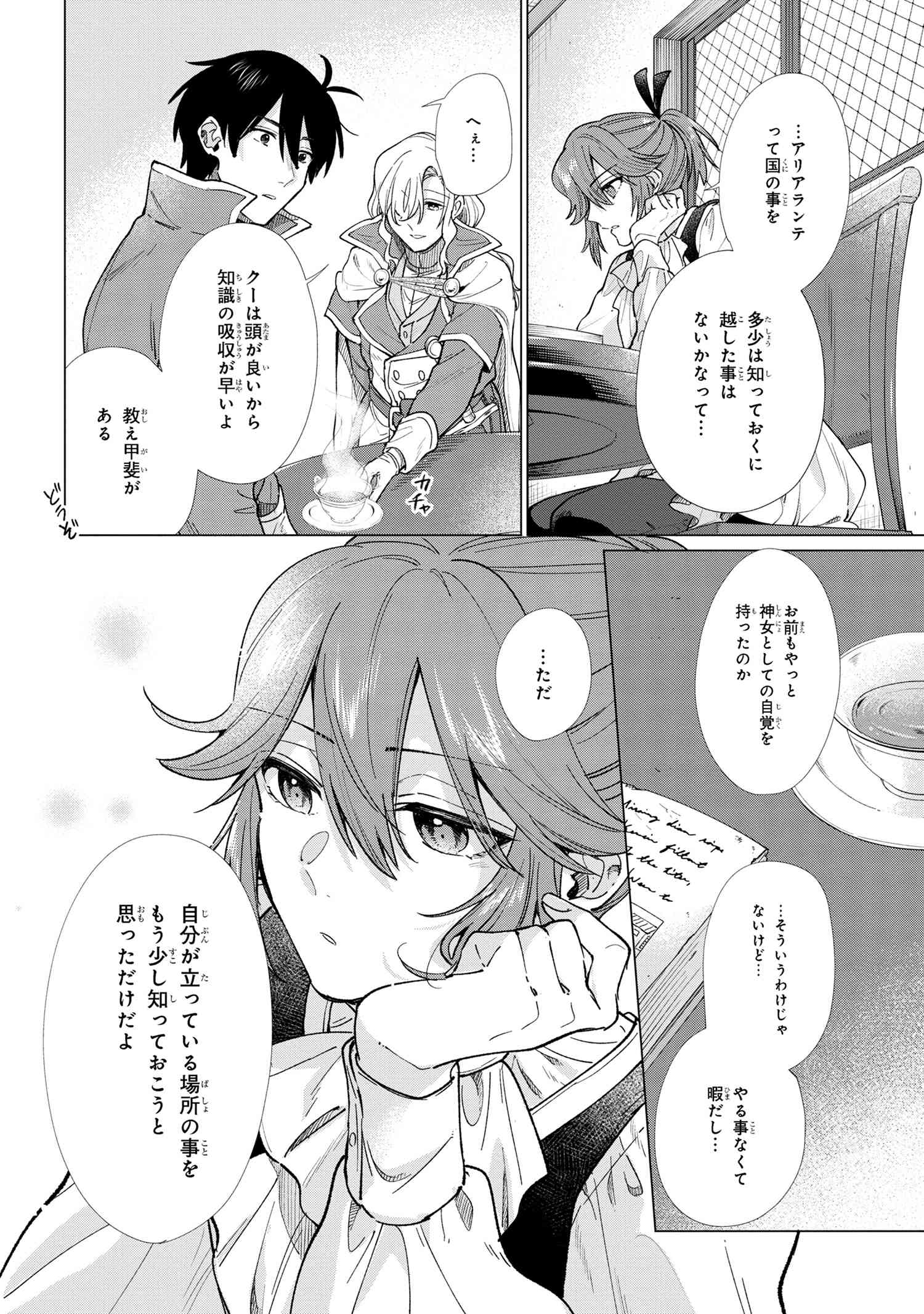 招かれざる神女 第8.2話 - Page 17