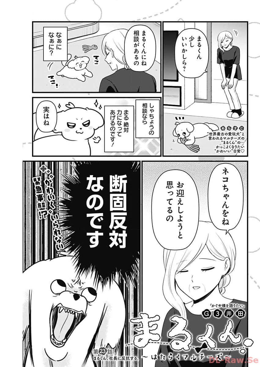 まるくん～はたらくマルチーズ～ 第23話 - Page 2