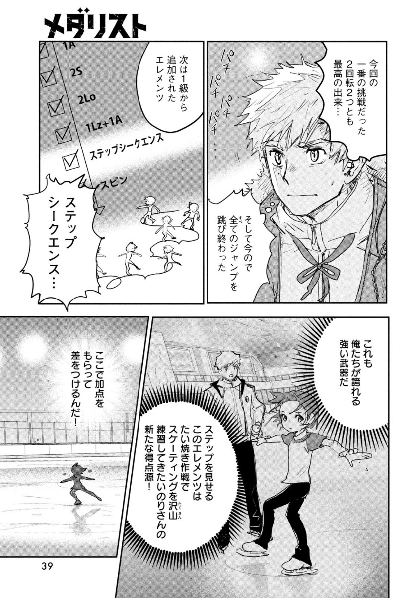 メダリスト 第9話 - Page 38