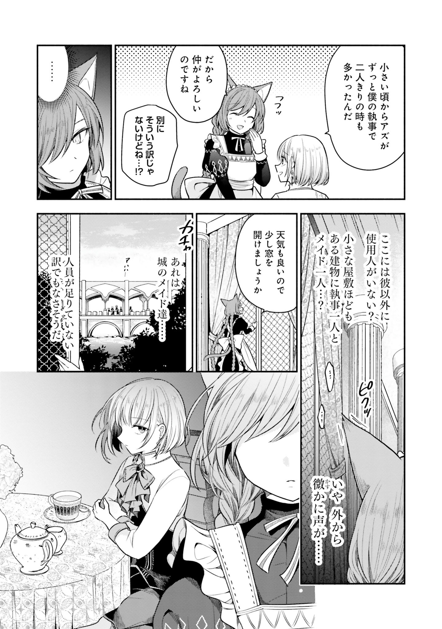 Nekomimi Maid to Shounen Ouji 猫耳メイドと少年王子 猫耳メイドと少年王子　暗殺ターゲットの王子様に恋をしました 第2話 - Page 17