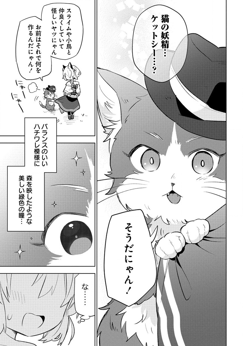 猫耳少女は森でスローライフを送りたい ～もふもふは所望しましたが、聖女とか王子様とかは注文外です～ 第3.2話 - Page 1