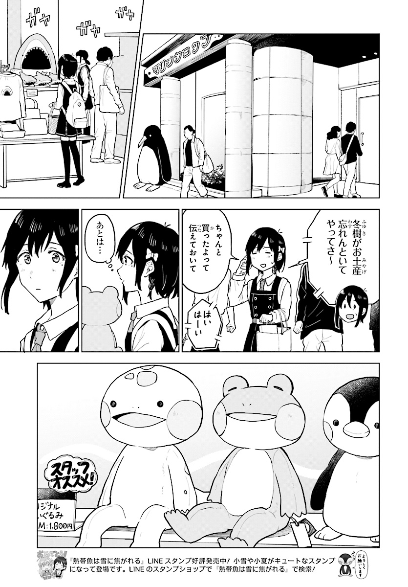 熱帯魚は雪に焦がれる 第15話 - Page 21