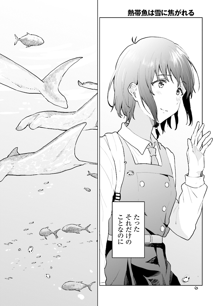 熱帯魚は雪に焦がれる 第15話 - Page 34