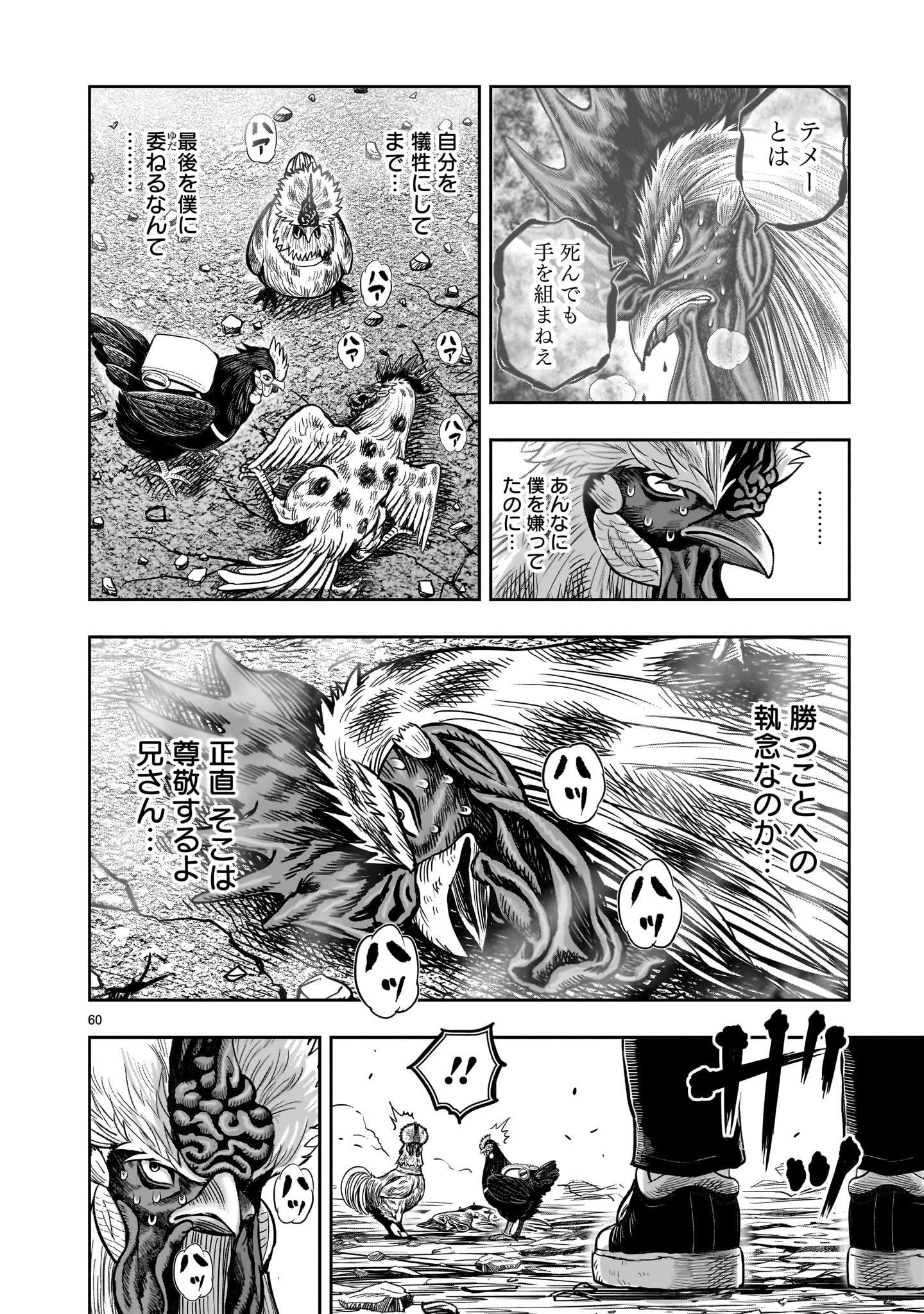 ニワトリ・ファイター 第25話 - Page 60