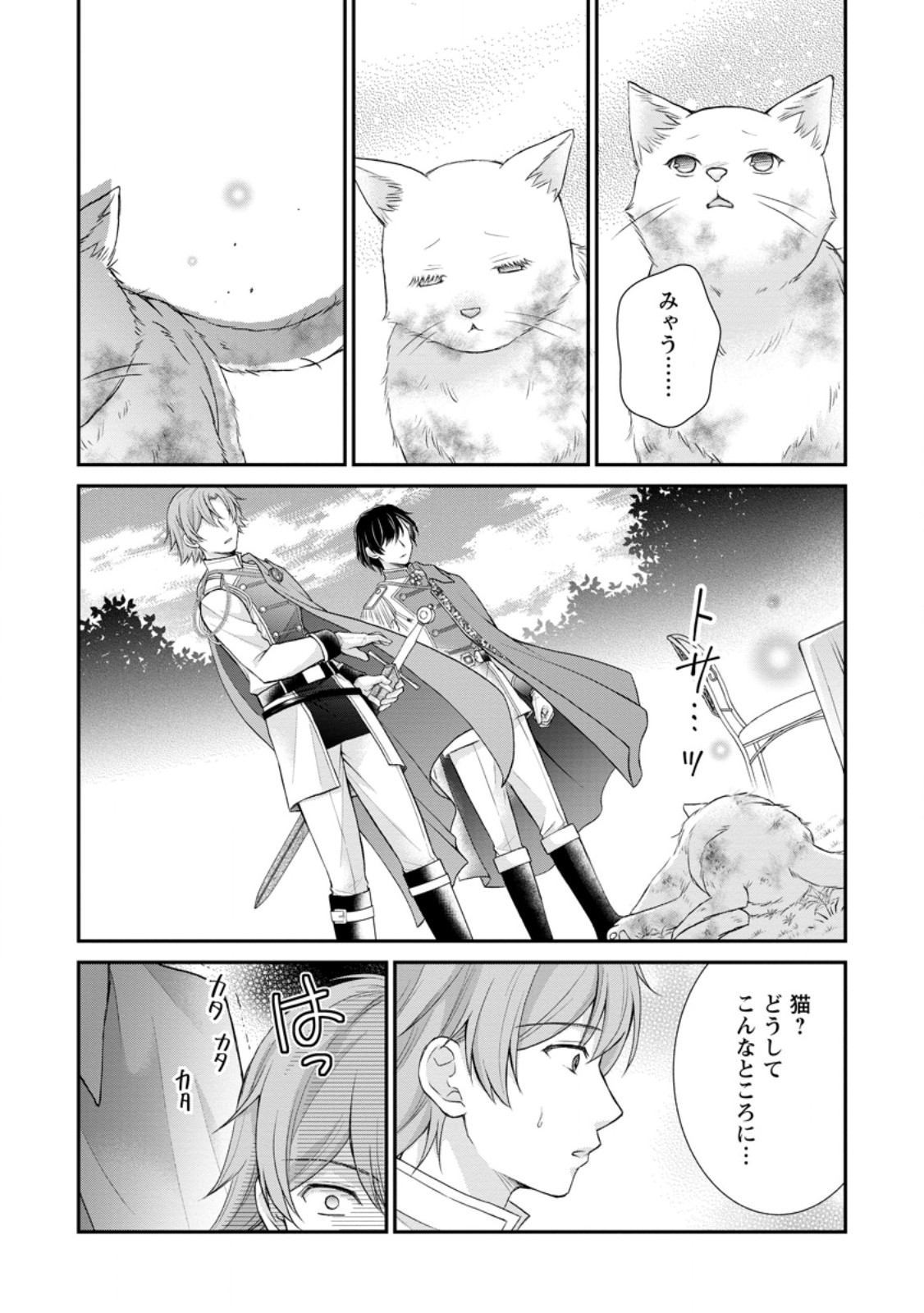 呪いで猫にされた悪女、王太子に拾われる。 第2.2話 - Page 10