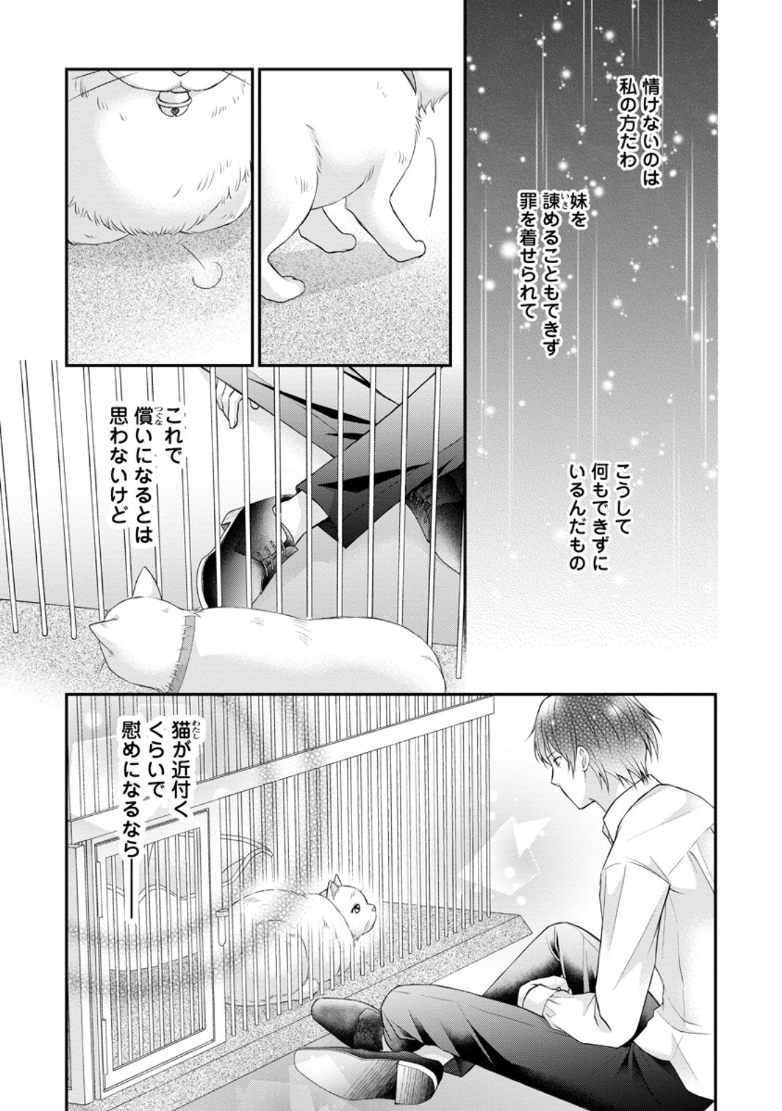 呪いで猫にされた悪女、王太子に拾われる。 第3.3話 - Page 5