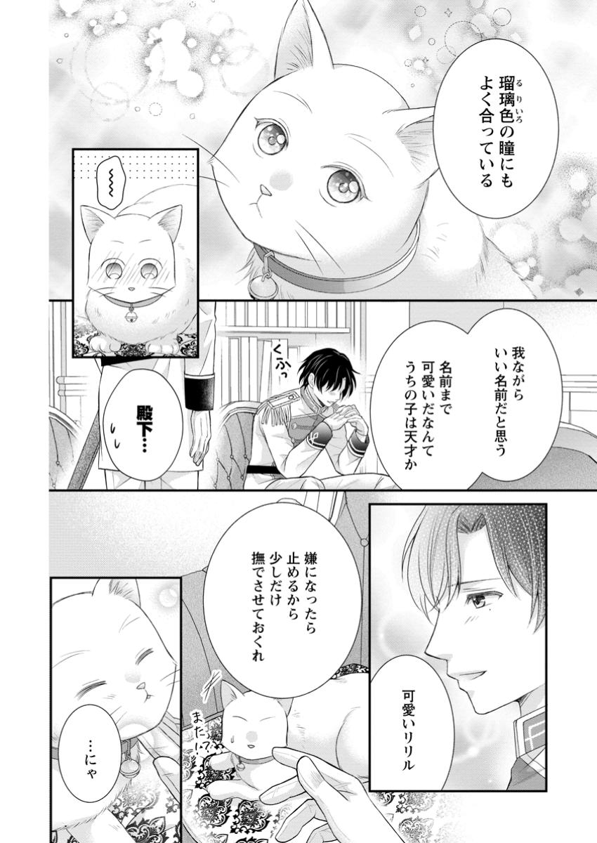 呪いで猫にされた悪女、王太子に拾われる。 第4.2話 - Page 7