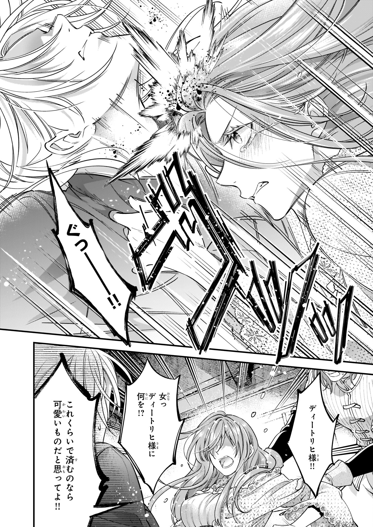 落ちぶれ才女の幸福陛下に棄てられたので、最愛の人を救いにいきます 第7話 - Page 22