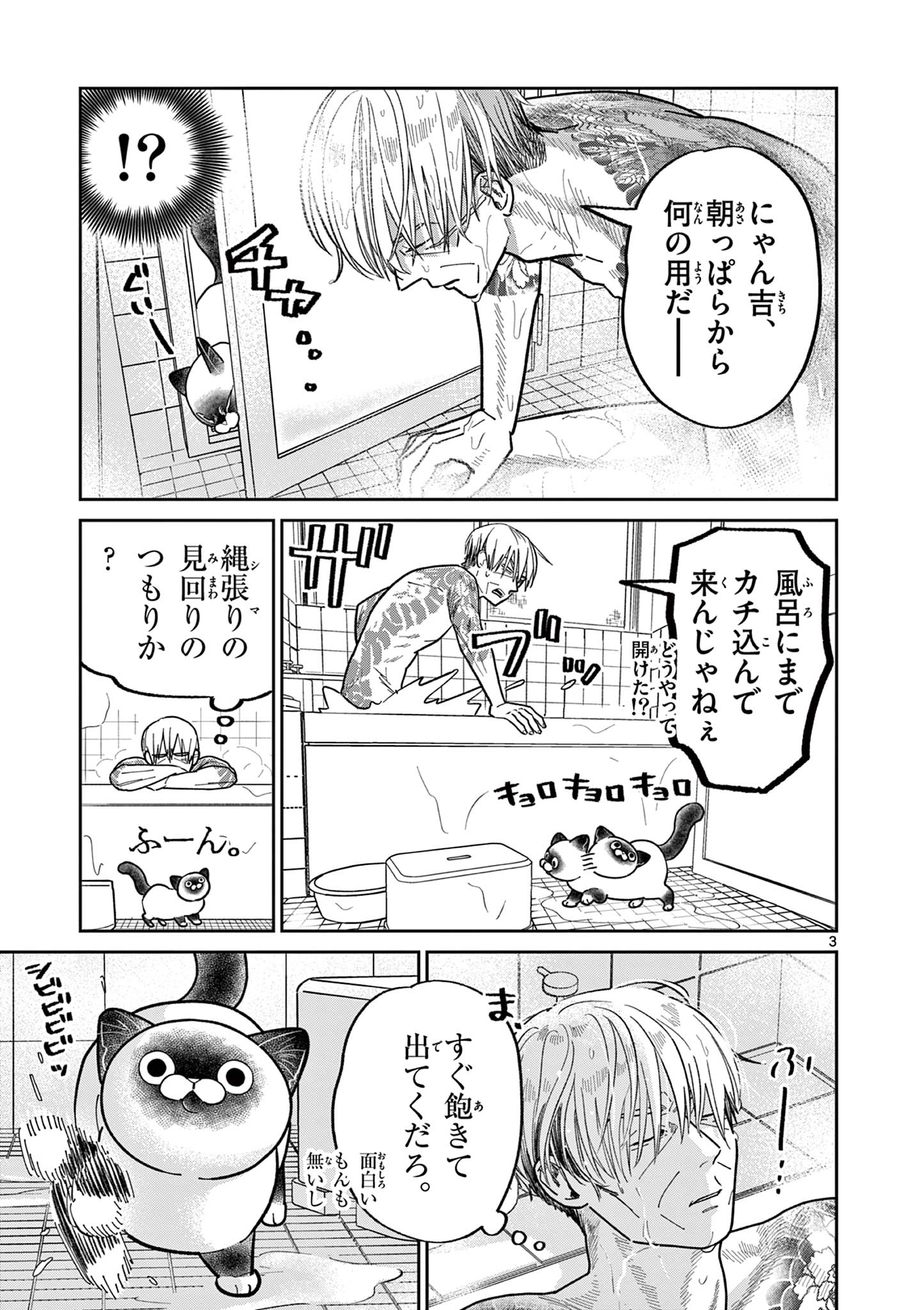 オヤジとにゃん吉 第24話 - Page 3