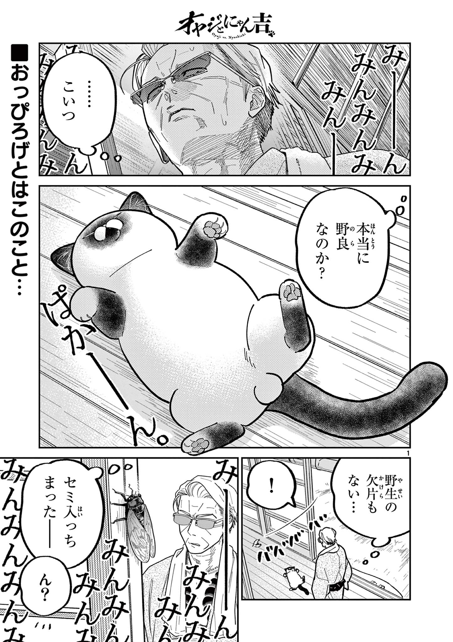 オヤジとにゃん吉 第28話 - Page 1